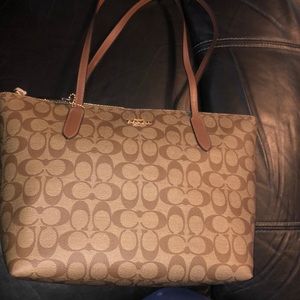 Coach Brown Bag